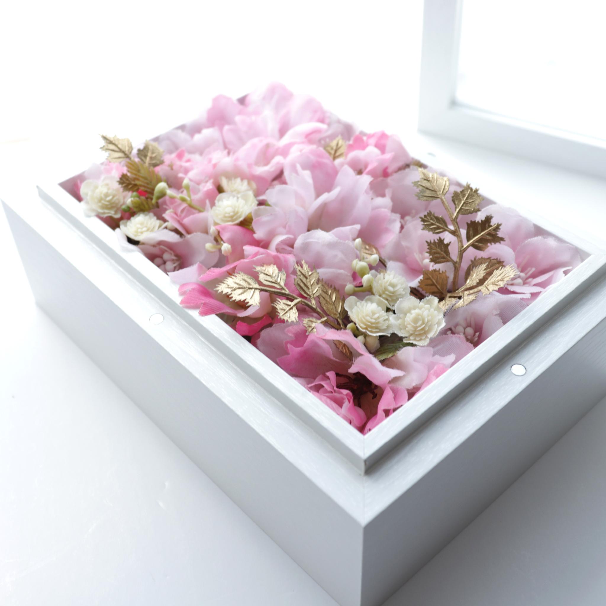 フォトフレーム Mサイズ｜想いを届けるお花のギフト（桜） | 4枚目