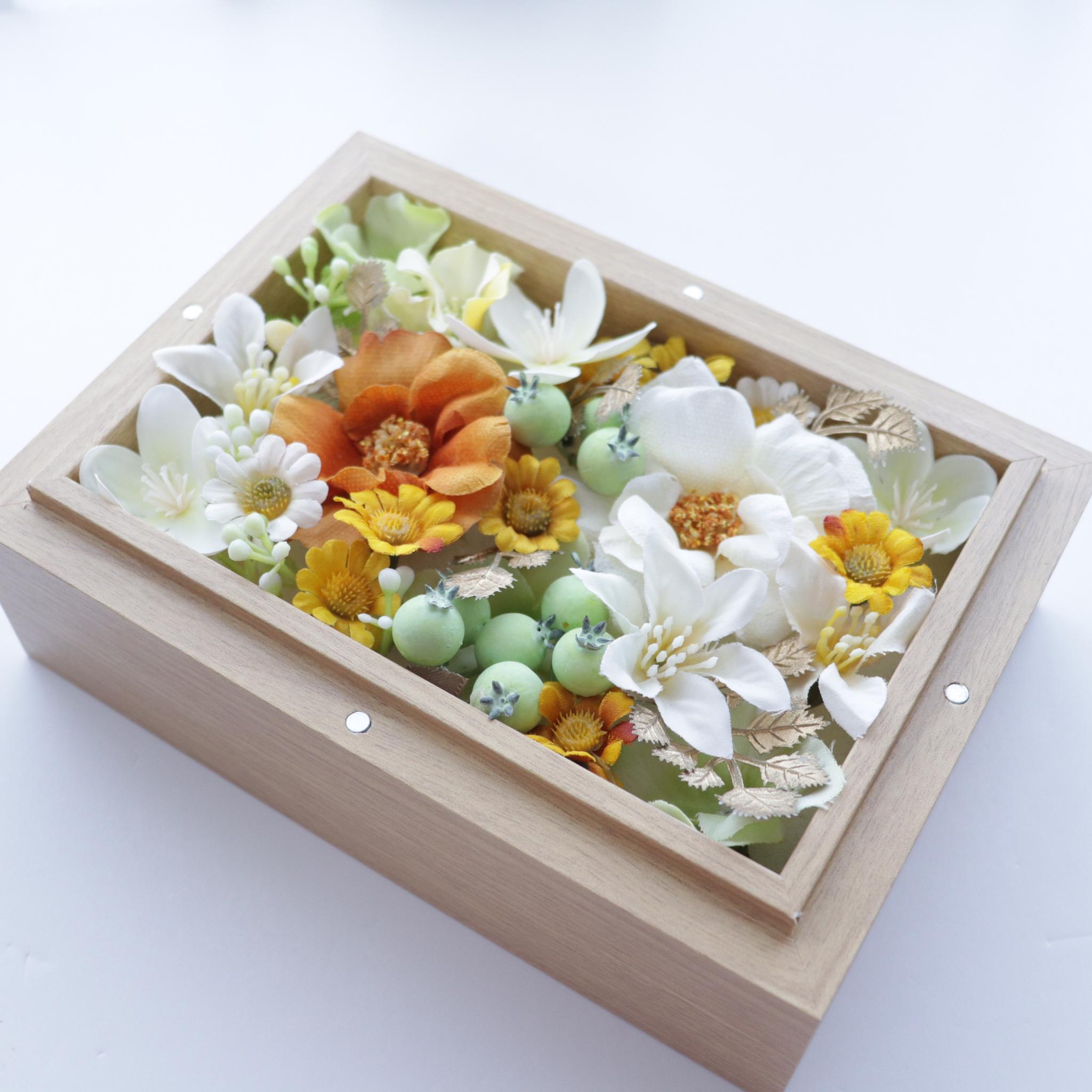 フォトフレーム Mサイズ｜想いを届けるお花のギフト（野バラ） | 3枚目