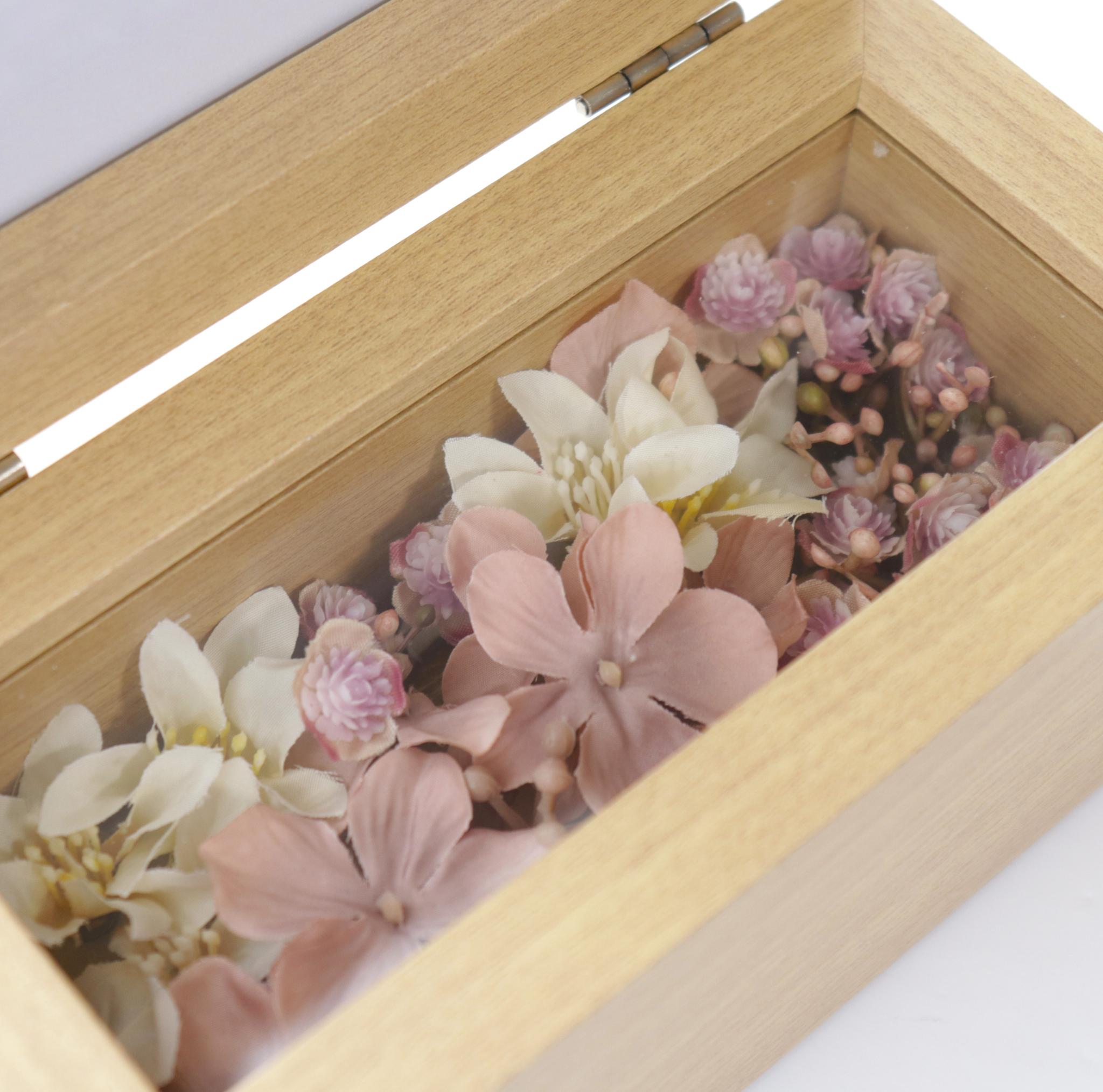 フォトフレームW版　ピンクの紫陽花（北海道・沖縄のみ別途送料） | 3枚目