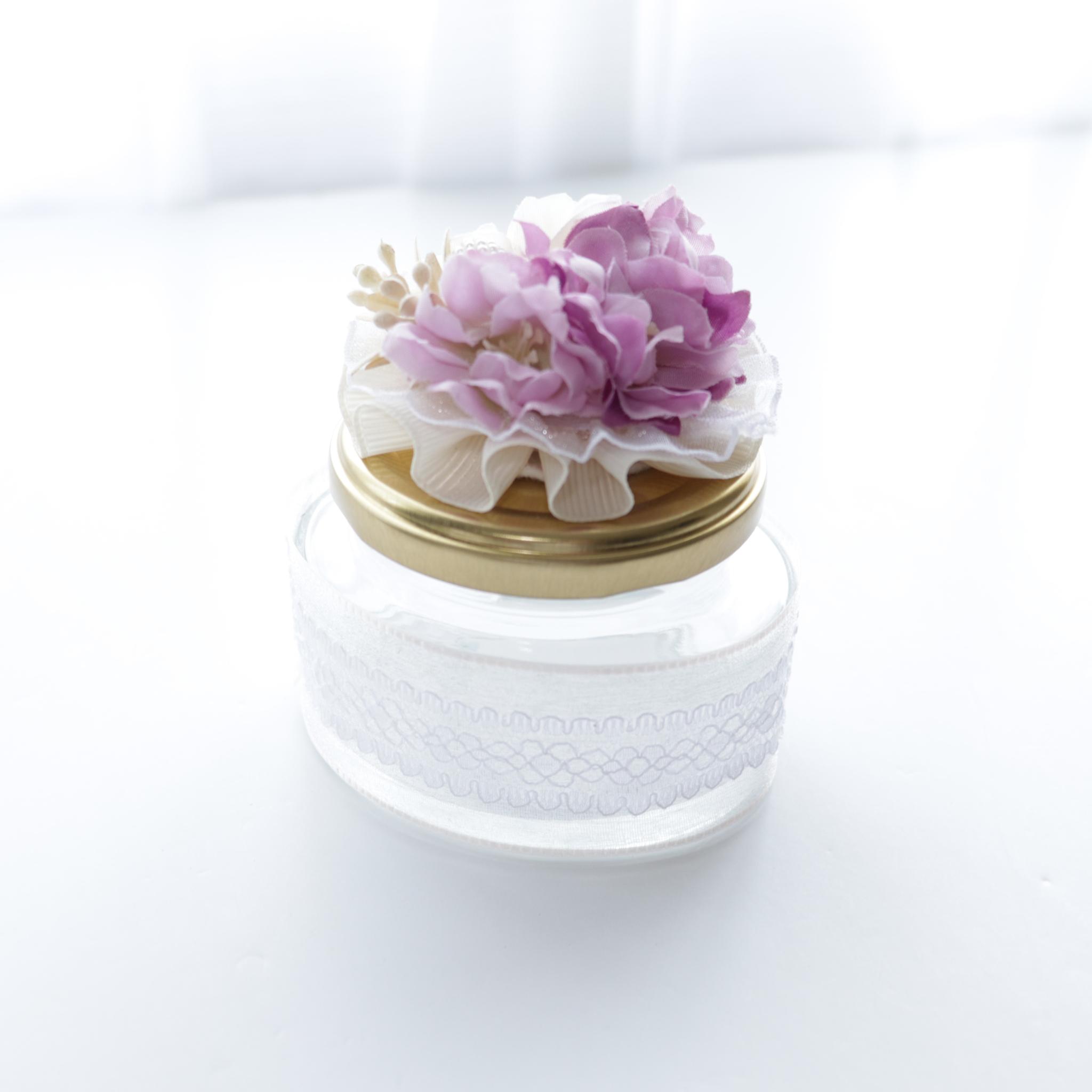 メッセージフラワー　花小瓶　ラベンダーカラー | 2枚目