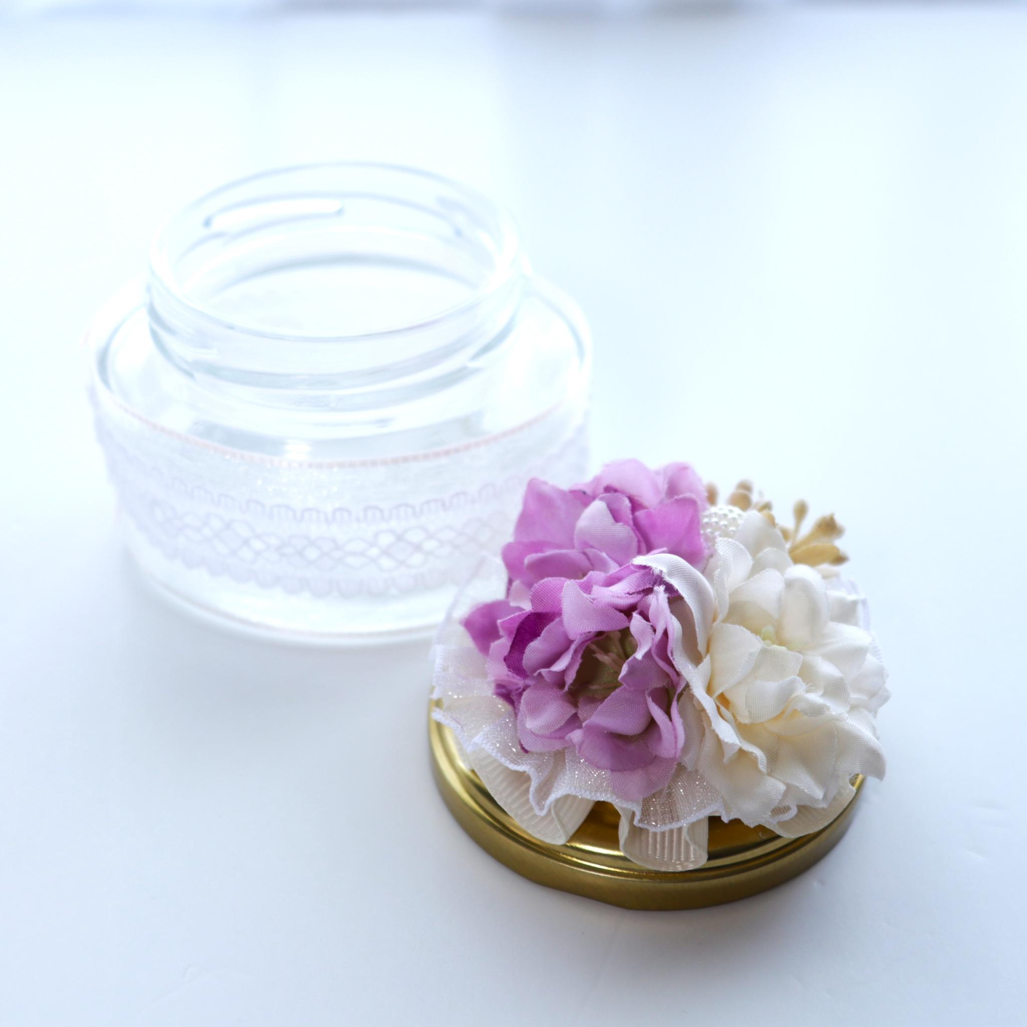 メッセージフラワー　花小瓶　ラベンダーカラー | 4枚目