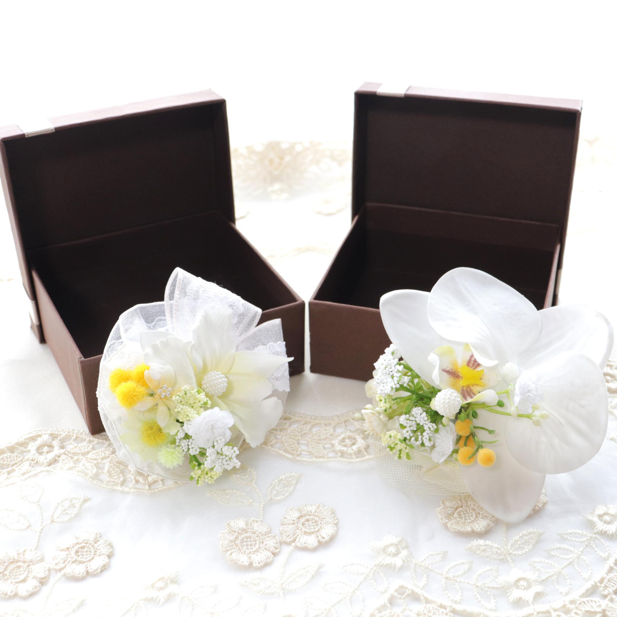 親子コーデ　コサージュ　オーダー承ります1枚目の画像